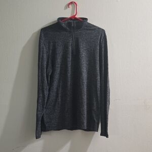 Mens Calvin Klein Black Quarter Zip